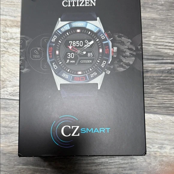 Citizen CZ Smart 44mm Unisex Stainless Steel Hybrid Watch Blue Band